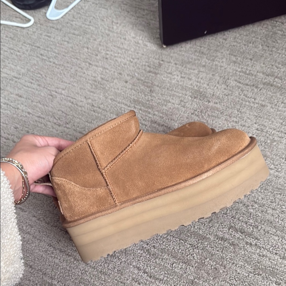 Women’s ultra mini platform, UGGs